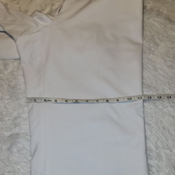 Tommy Hilfiger cropped lined white pants - Picture 5 of 8